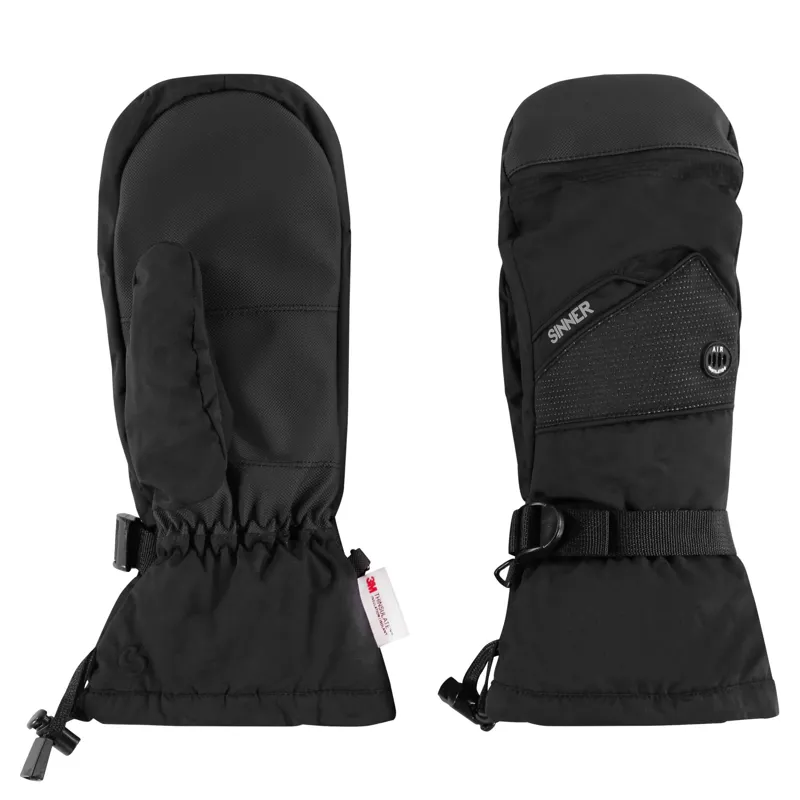 2024 Sinner Murray men's ski mitts black